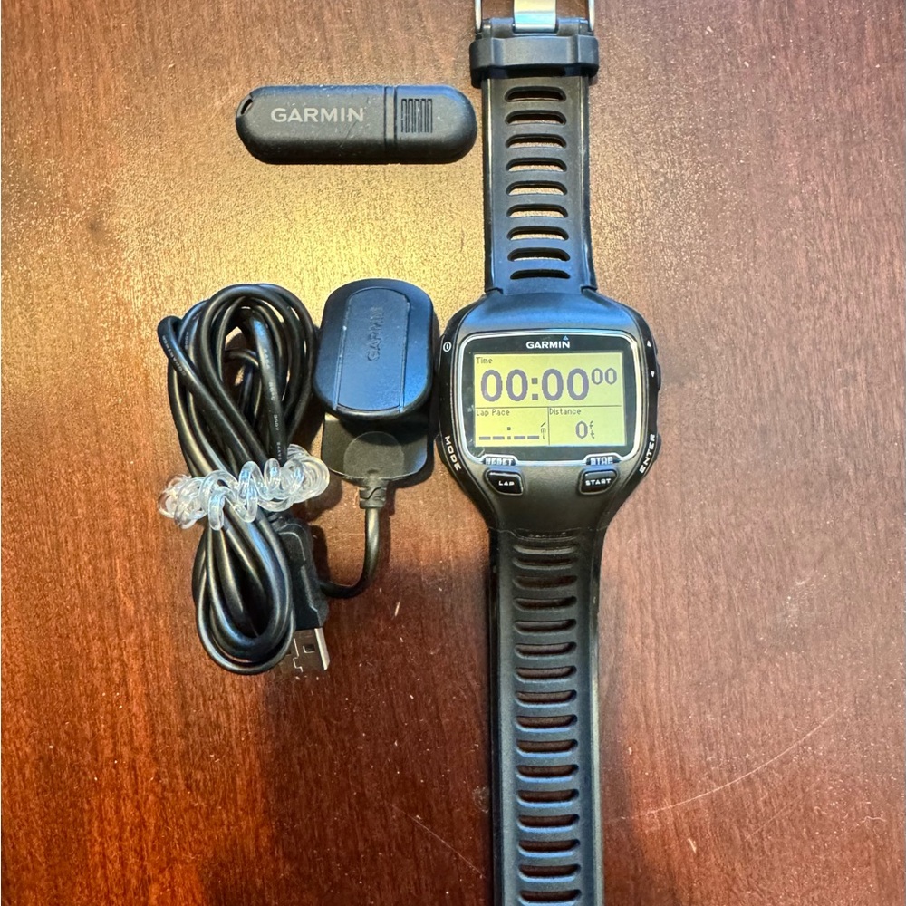 Garmin Black Smartwatch with Fitness Tracking